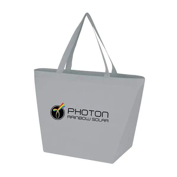 20" x 13" x 8" non-woven polypropylene tote bag with handles... from ASI 63549 Jornik Manufacturing Corp