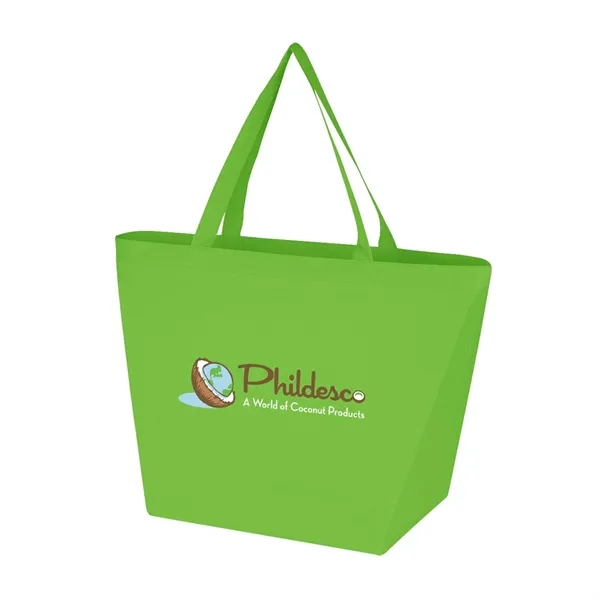 20" x 13" x 8" non-woven polypropylene tote bag with handles... from ASI 63549 Jornik Manufacturing Corp