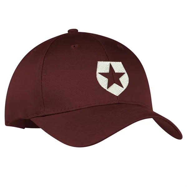 PORT & COMPANY SIX-PANEL TWILL CAP... from ASI 30208 A P Specialties / AP Specialties