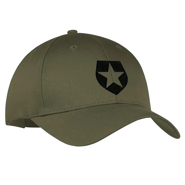 PORT & COMPANY SIX-PANEL TWILL CAP... from ASI 30208 A P Specialties / AP Specialties