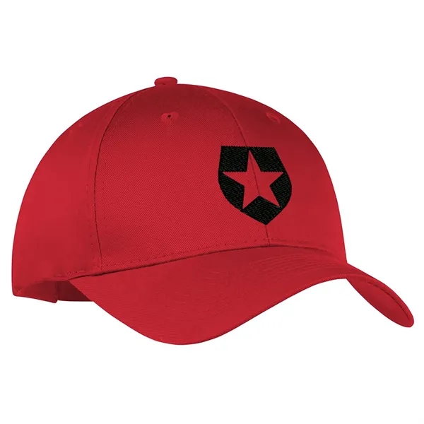 PORT & COMPANY SIX-PANEL TWILL CAP... from ASI 30208 A P Specialties / AP Specialties