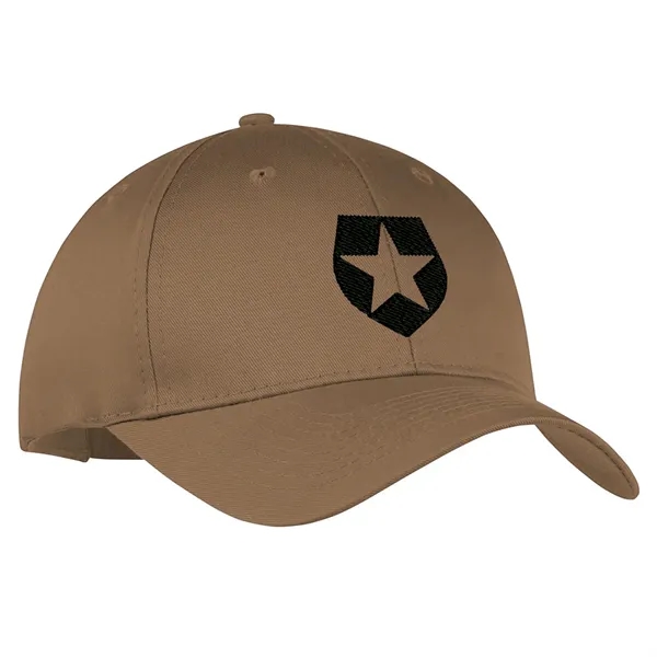 PORT & COMPANY SIX-PANEL TWILL CAP... from ASI 30208 A P Specialties / AP Specialties