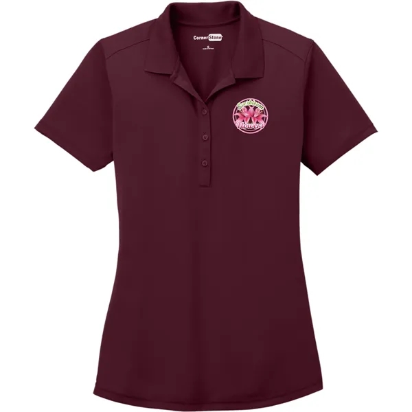 CORNERSTONE® LADIES SELECT LIGHTWEIGHT SNAG-PROOF POLO... from ASI 30208 A P Specialties / AP Specialties
