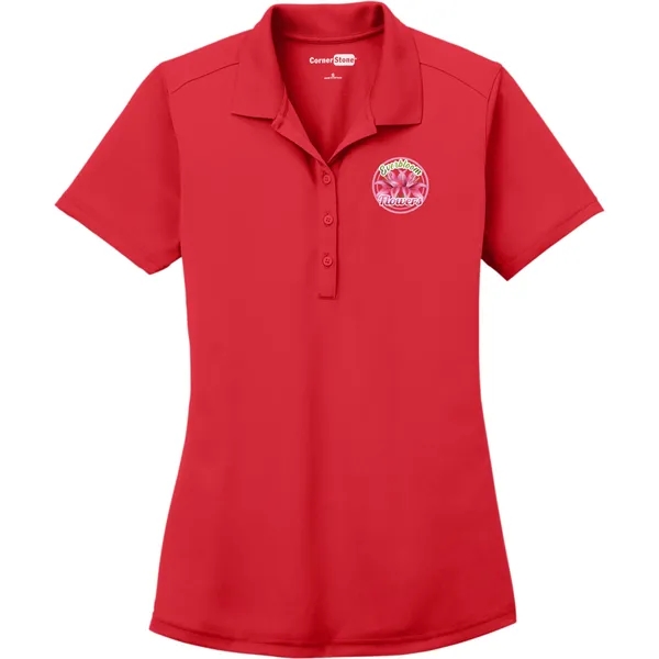 CORNERSTONE® LADIES SELECT LIGHTWEIGHT SNAG-PROOF POLO... from ASI 30208 A P Specialties / AP Specialties
