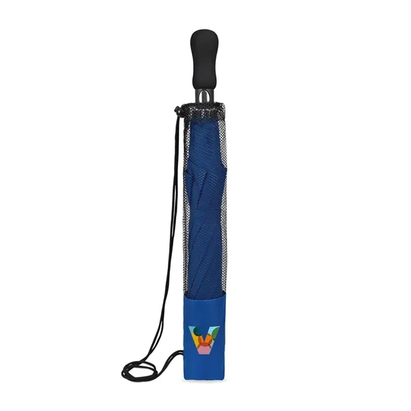 58" folding umbrella with auto opening, EVA handle with push button... from ASI 56070 Gemline / Gemline®