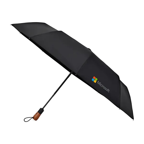 Folding umbrella with automatic open/closing and wooden handle.... from ASI 56070 Gemline / Gemline®