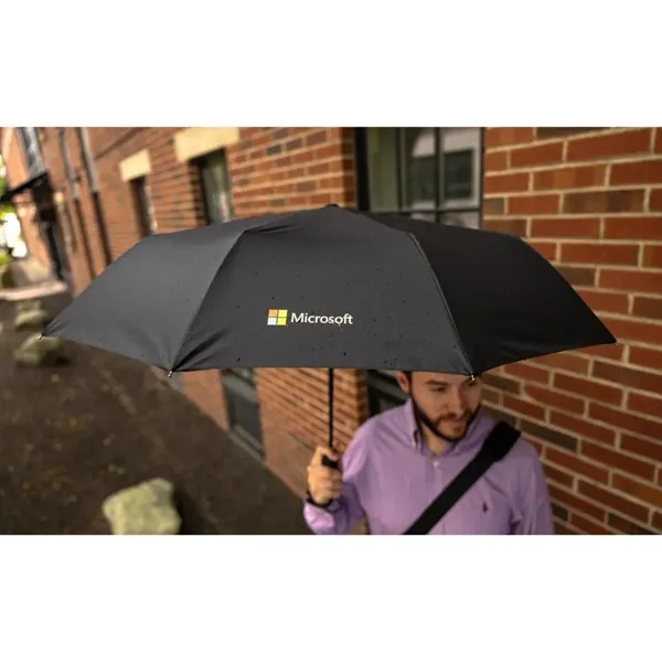 Folding umbrella with automatic open/closing and wooden handle.... from ASI 56070 Gemline / Gemline®