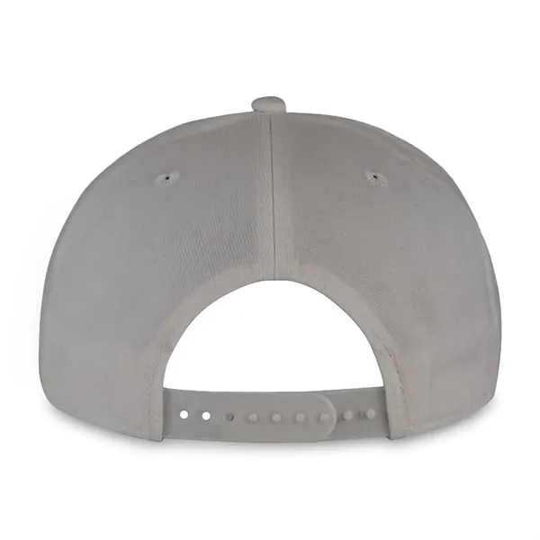 6 panel wool-woven polyester hat with flat brim, high-profile crown and... from ASI 56070 Gemline / Gemline®