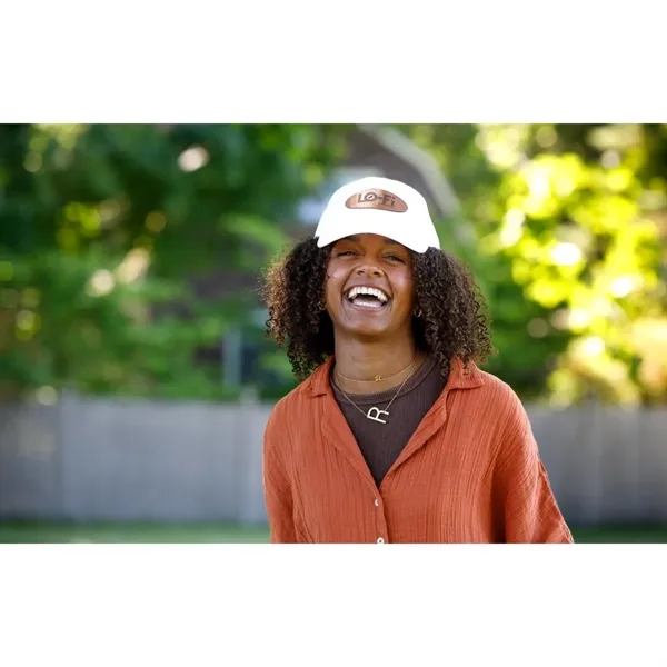 6 panel wool-woven polyester hat with flat brim, high-profile crown and... from ASI 56070 Gemline / Gemline®