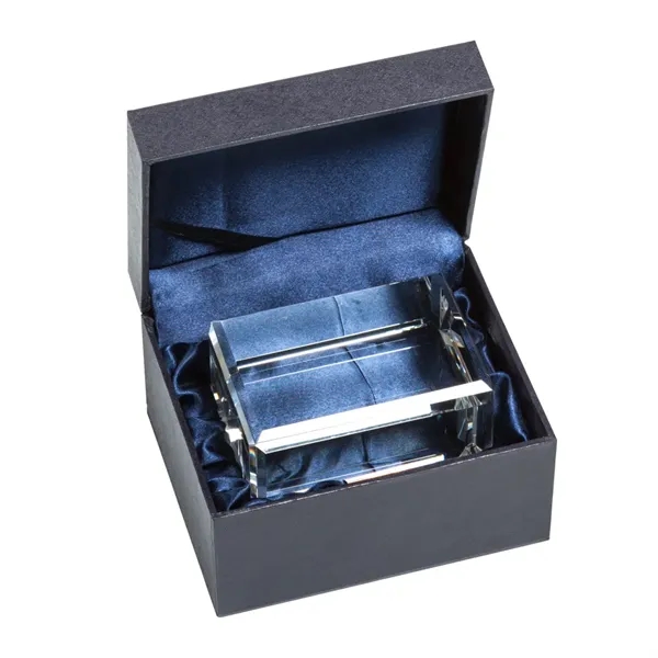 Beautiful 3 Dimensional etching inside the horizontal crystal... from ASI 84592 St Regis Group / St Regis