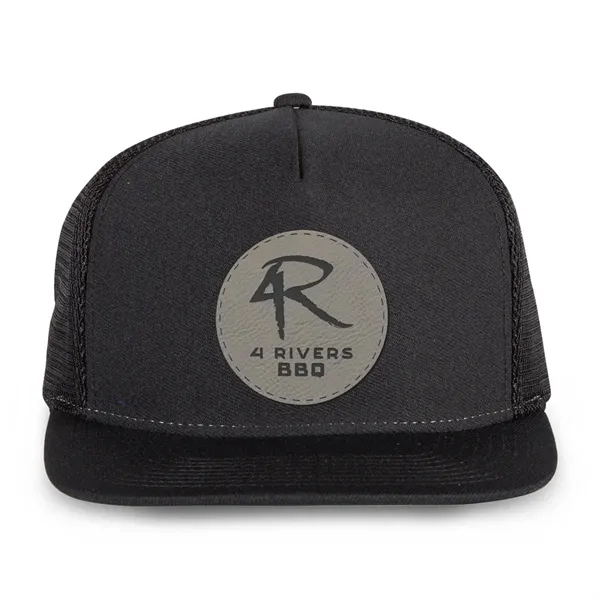 Five panel trucker cap with flex mesh back and plastic snapback... from ASI 56070 Gemline / Gemline®