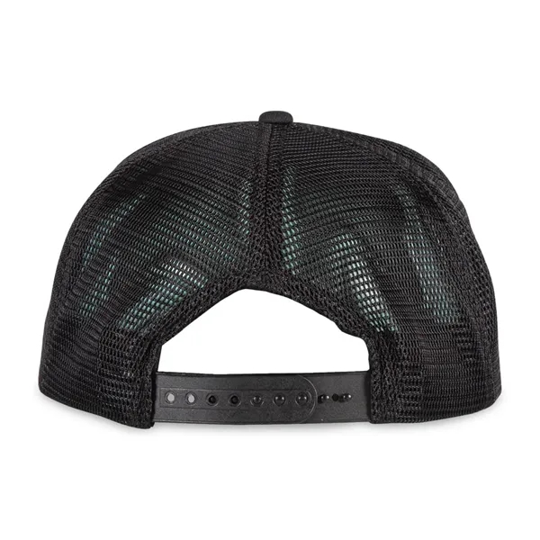 Five panel trucker cap with flex mesh back and plastic snapback... from ASI 56070 Gemline / Gemline®
