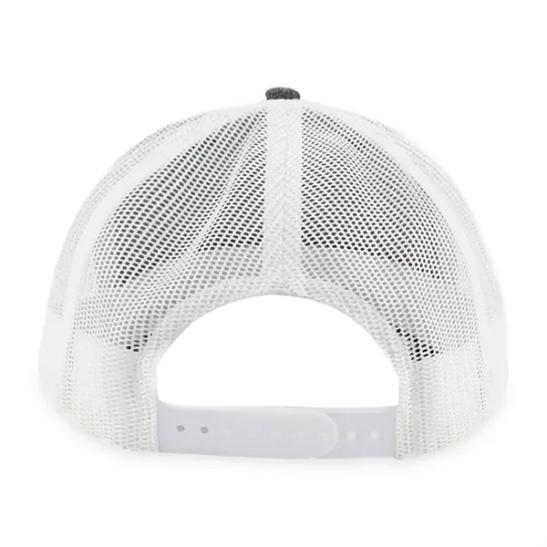 6 panel trucker hat with mesh back, slight curved brim and... from ASI 56070 Gemline / Gemline®