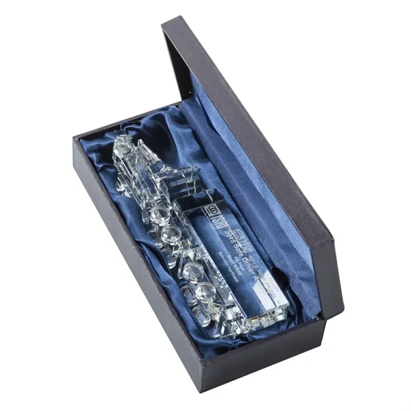 Crystal 18 Wheeler on Base - Black... from ASI 84592 St Regis Group / St Regis