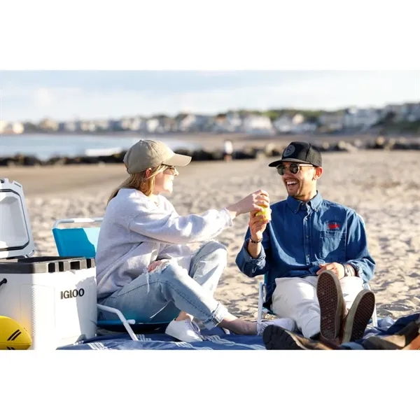 Six panel hat with low profile crown, curved brim, self-fabric strap... from ASI 56070 Gemline / Gemline®