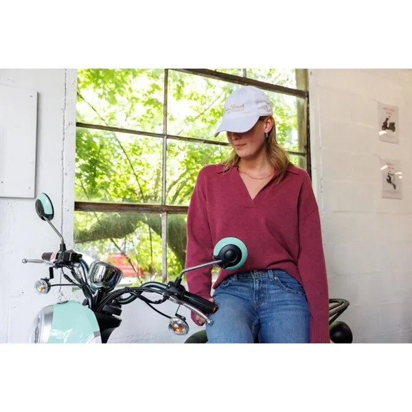 Six panel hat with low profile crown, curved brim, self-fabric strap... from ASI 56070 Gemline / Gemline®