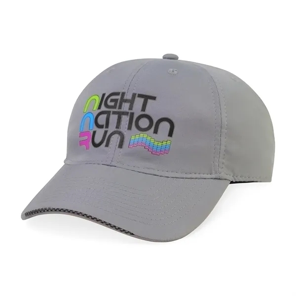 Six panel performance cap with antibacterial treated headband, curved brim and... from ASI 56070 Gemline / Gemline®