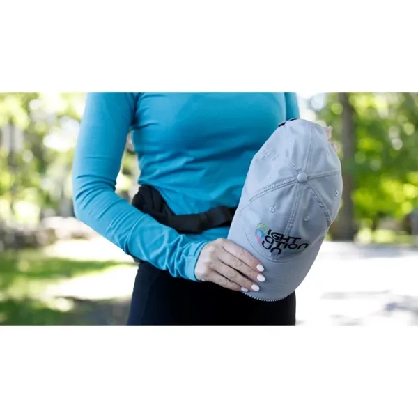 Six panel performance cap with antibacterial treated headband, curved brim and... from ASI 56070 Gemline / Gemline®