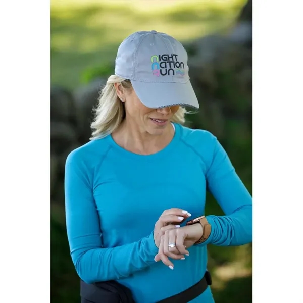 Six panel performance cap with antibacterial treated headband, curved brim and... from ASI 56070 Gemline / Gemline®