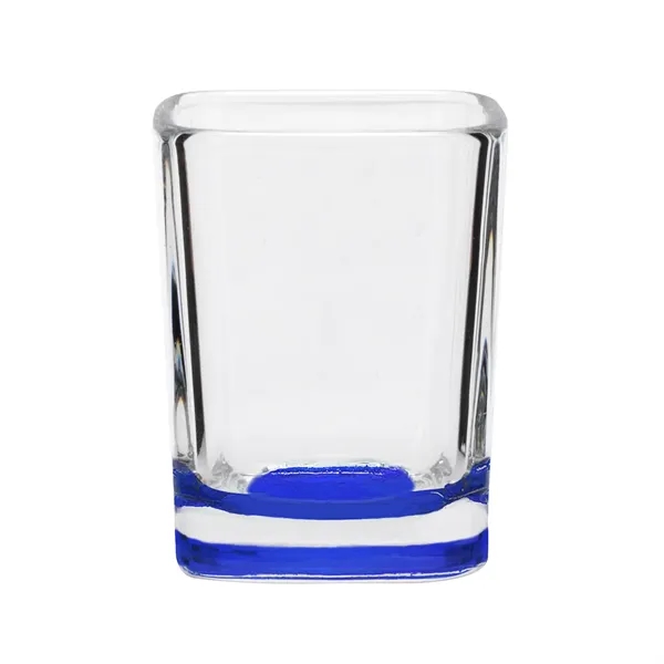 2 oz. square shaped clear shot glass.... from ASI 88060 Snugz/USA Inc / SnugZ USA®