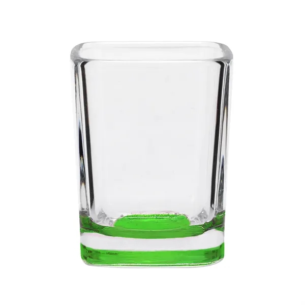 2 oz. square shaped clear shot glass.... from ASI 88060 Snugz/USA Inc / SnugZ USA®