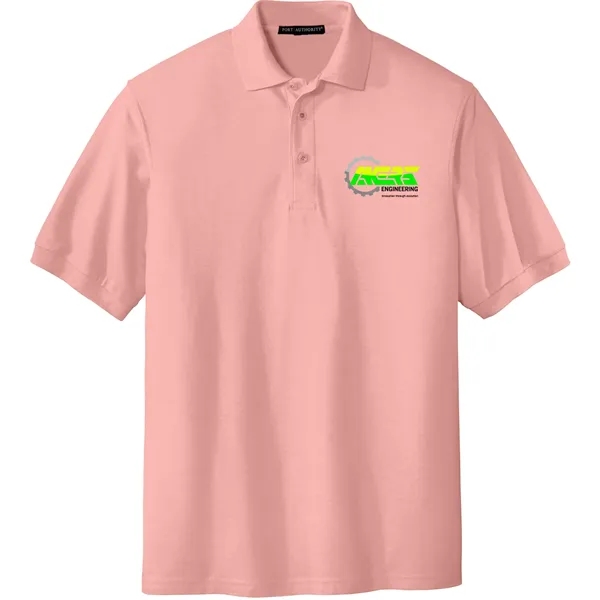 PORT AUTHORITY® SILK TOUCH™ POLO WITH EMBLEM... from ASI 30208 A P Specialties / AP Specialties
