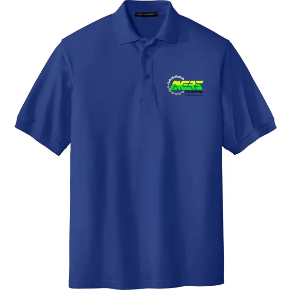 PORT AUTHORITY® SILK TOUCH™ POLO WITH EMBLEM... from ASI 30208 A P Specialties / AP Specialties