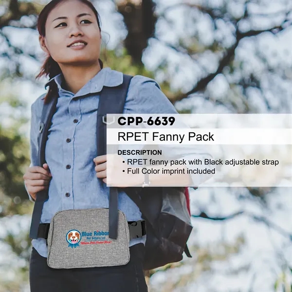 RECYCLED FANNY PACK... from ASI 30208 A P Specialties / AP Specialties