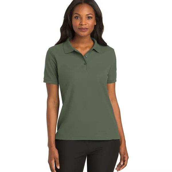 PORT AUTHORITY® LADIES SILK TOUCH™ POLO... from ASI 30208 A P Specialties / AP Specialties