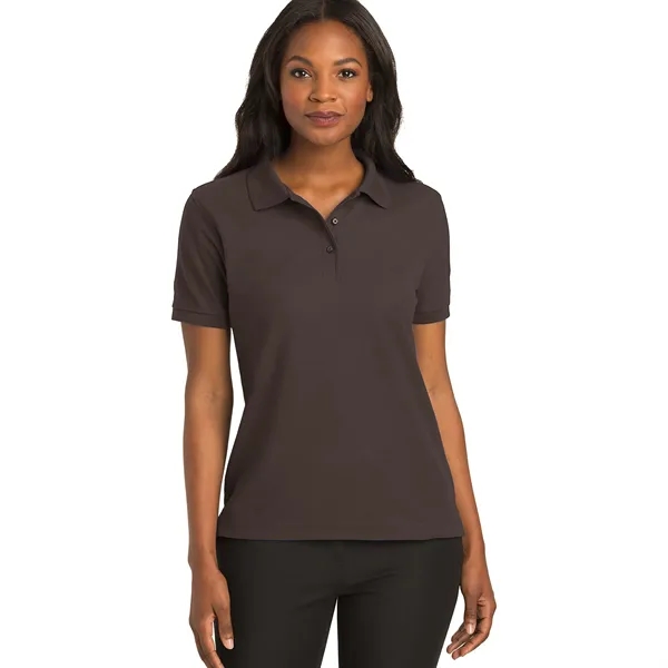 PORT AUTHORITY® LADIES SILK TOUCH™ POLO... from ASI 30208 A P Specialties / AP Specialties