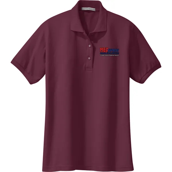 PORT AUTHORITY® LADIES SILK TOUCH™ POLO... from ASI 30208 A P Specialties / AP Specialties