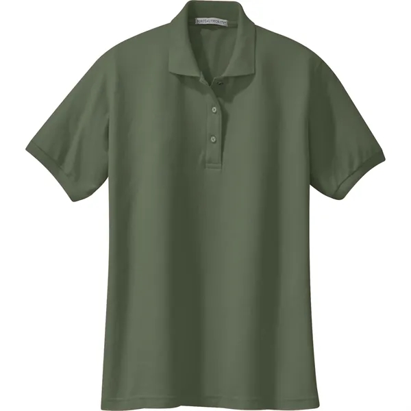 PORT AUTHORITY® LADIES SILK TOUCH™ POLO... from ASI 30208 A P Specialties / AP Specialties