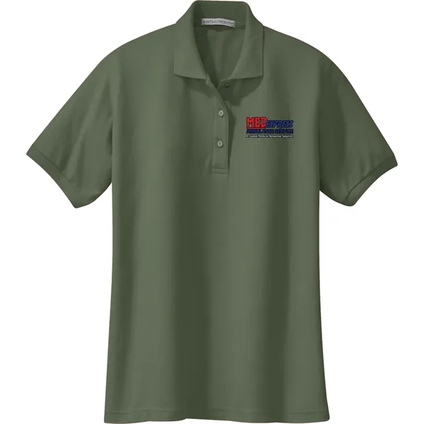 PORT AUTHORITY® LADIES SILK TOUCH™ POLO... from ASI 30208 A P Specialties / AP Specialties