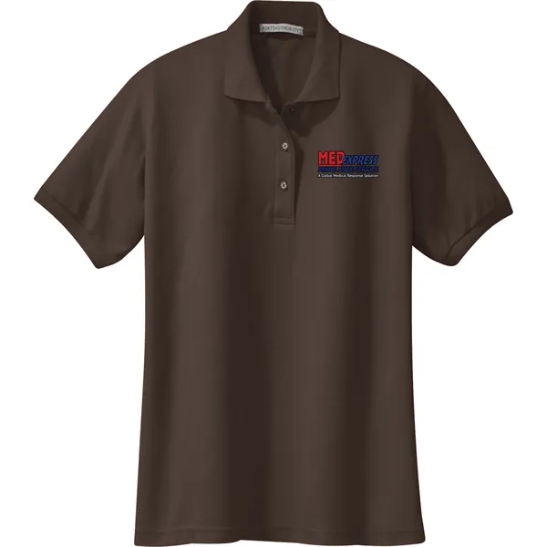 PORT AUTHORITY® LADIES SILK TOUCH™ POLO... from ASI 30208 A P Specialties / AP Specialties