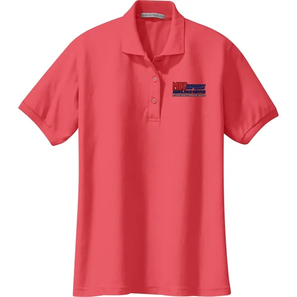 PORT AUTHORITY® LADIES SILK TOUCH™ POLO... from ASI 30208 A P Specialties / AP Specialties