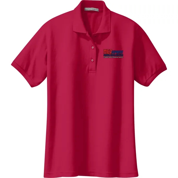 PORT AUTHORITY® LADIES SILK TOUCH™ POLO... from ASI 30208 A P Specialties / AP Specialties