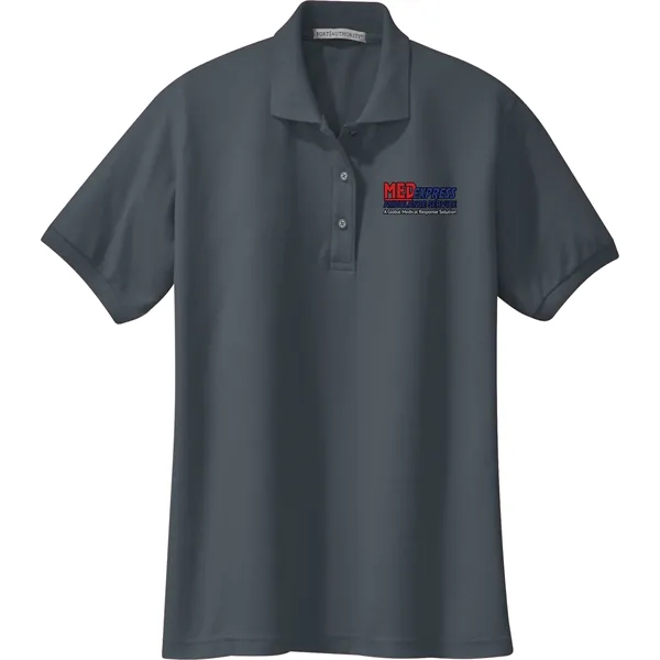PORT AUTHORITY® LADIES SILK TOUCH™ POLO... from ASI 30208 A P Specialties / AP Specialties