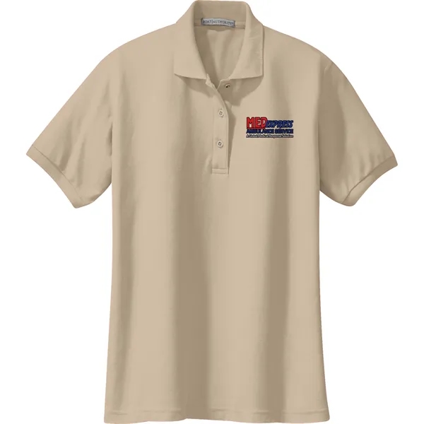 PORT AUTHORITY® LADIES SILK TOUCH™ POLO... from ASI 30208 A P Specialties / AP Specialties