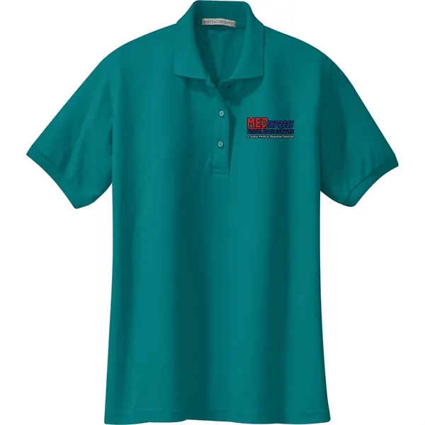 PORT AUTHORITY® LADIES SILK TOUCH™ POLO... from ASI 30208 A P Specialties / AP Specialties
