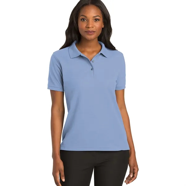 PORT AUTHORITY® LADIES SILK TOUCH™ POLO... from ASI 30208 A P Specialties / AP Specialties