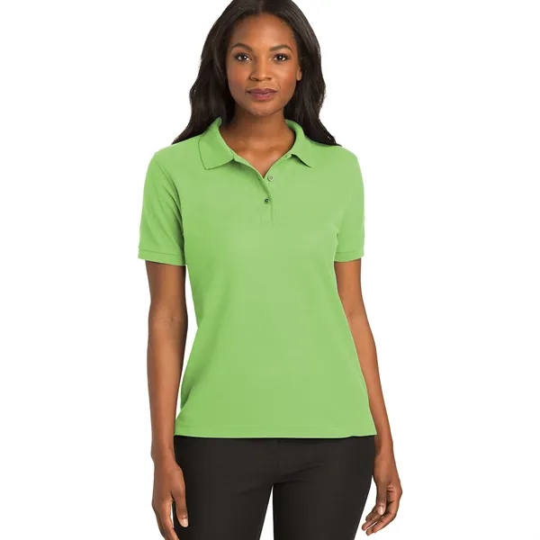 PORT AUTHORITY® LADIES SILK TOUCH™ POLO... from ASI 30208 A P Specialties / AP Specialties