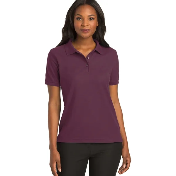 PORT AUTHORITY® LADIES SILK TOUCH™ POLO... from ASI 30208 A P Specialties / AP Specialties