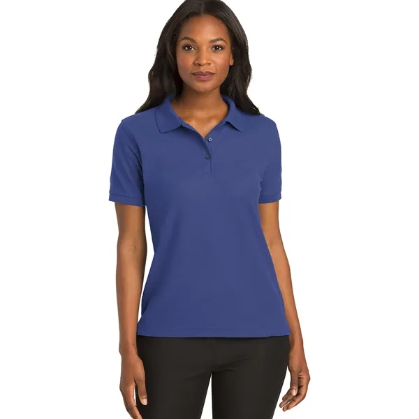 PORT AUTHORITY® LADIES SILK TOUCH™ POLO... from ASI 30208 A P Specialties / AP Specialties