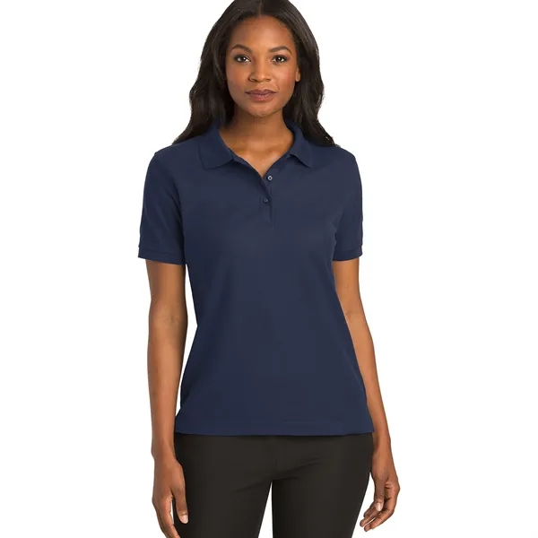 PORT AUTHORITY® LADIES SILK TOUCH™ POLO... from ASI 30208 A P Specialties / AP Specialties