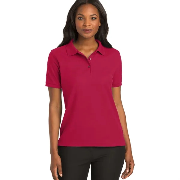 PORT AUTHORITY® LADIES SILK TOUCH™ POLO... from ASI 30208 A P Specialties / AP Specialties