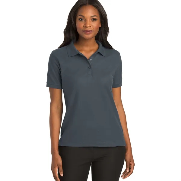 PORT AUTHORITY® LADIES SILK TOUCH™ POLO... from ASI 30208 A P Specialties / AP Specialties