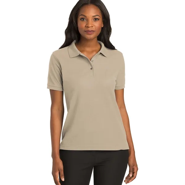 PORT AUTHORITY® LADIES SILK TOUCH™ POLO... from ASI 30208 A P Specialties / AP Specialties