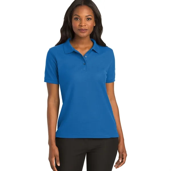 PORT AUTHORITY® LADIES SILK TOUCH™ POLO... from ASI 30208 A P Specialties / AP Specialties