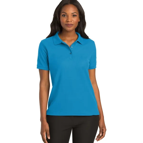 PORT AUTHORITY® LADIES SILK TOUCH™ POLO... from ASI 30208 A P Specialties / AP Specialties