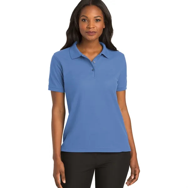 PORT AUTHORITY® LADIES SILK TOUCH™ POLO... from ASI 30208 A P Specialties / AP Specialties